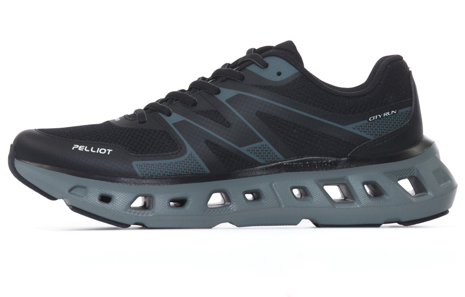 

Кроссовки унисекс с низким верхом Pelliot, цвет Black Gray
