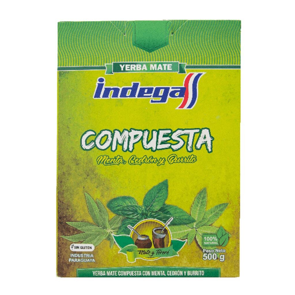 

Indega Compuesta Натуральные белые травы 500г Indega S.A.