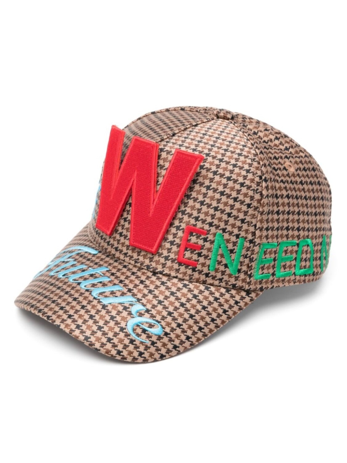 

Walter Van Beirendonck кепка с нашивкой-логотипом, коричневый