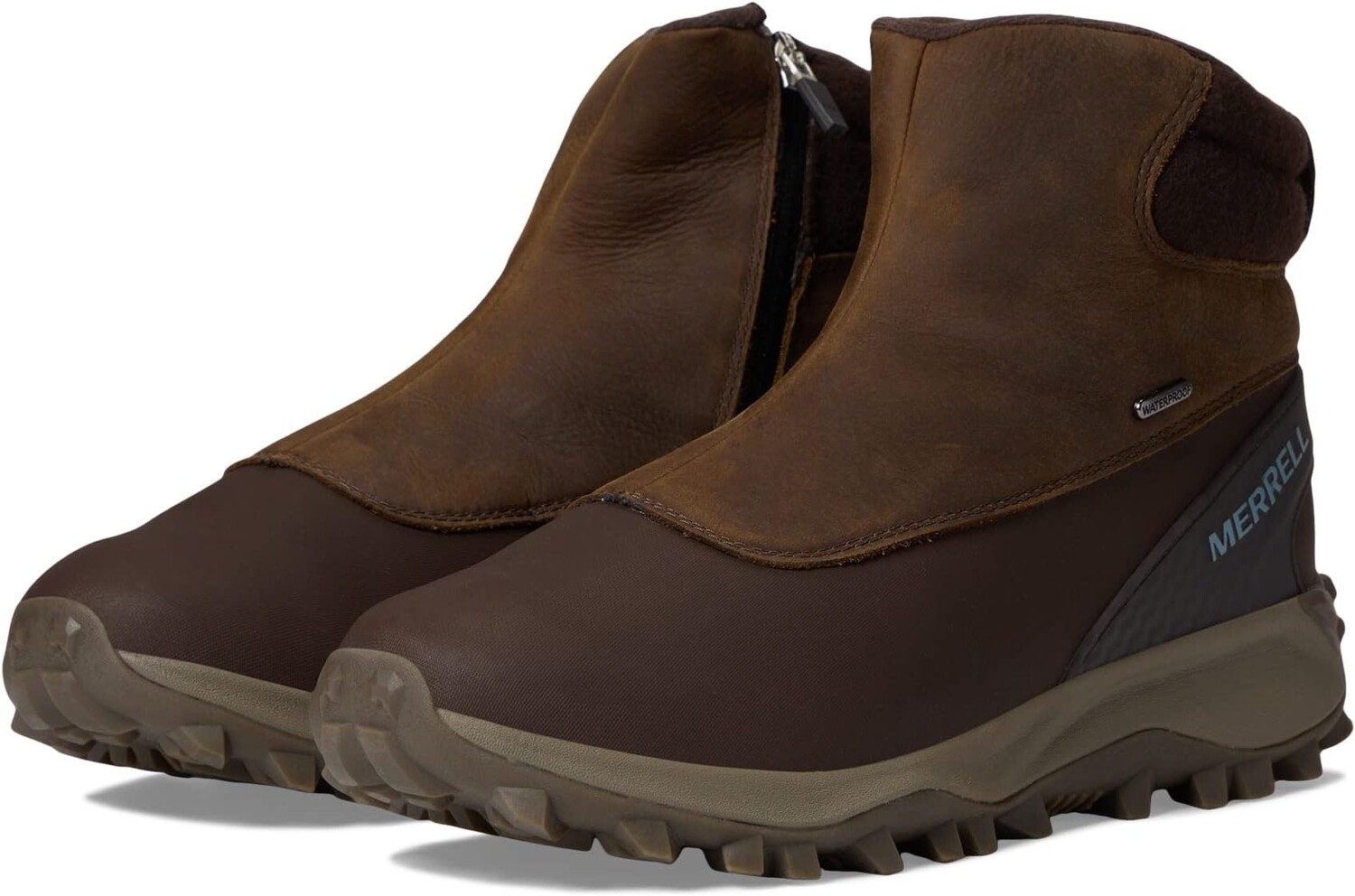 

Ботинки Merrell Thermo Kiruna Mid Zip Waterproof, цвет Clay