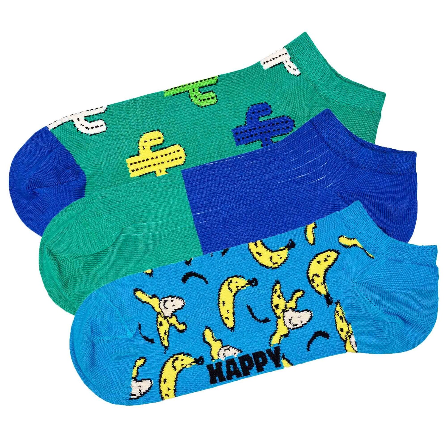 Носки Happy Socks 3 шт, цвет Banana