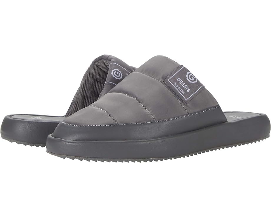 Домашняя обувь GREATS Foster Slipper, цвет Tonal Grey
