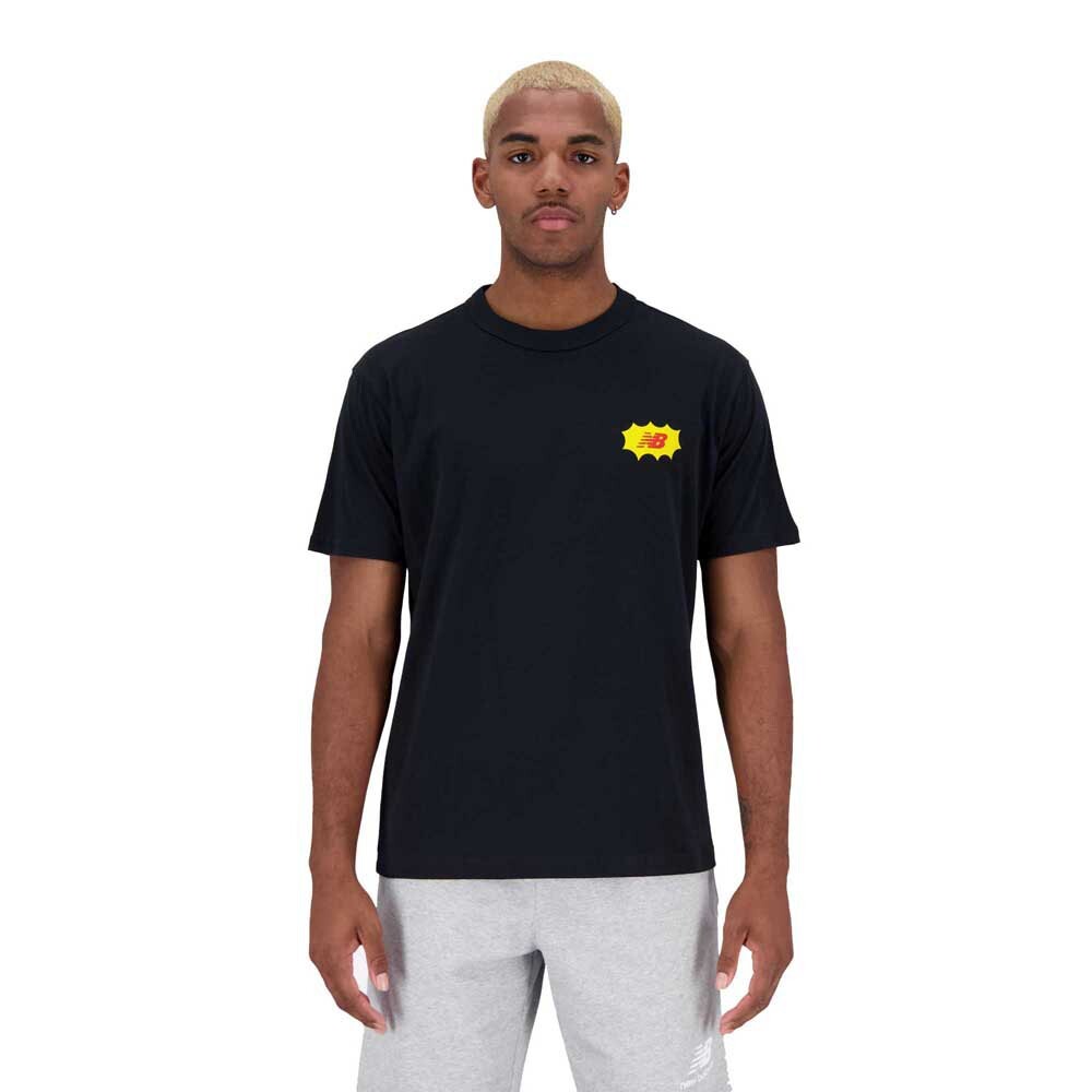 

Футболка New Balance Essentials Reimagined Cotton, черный