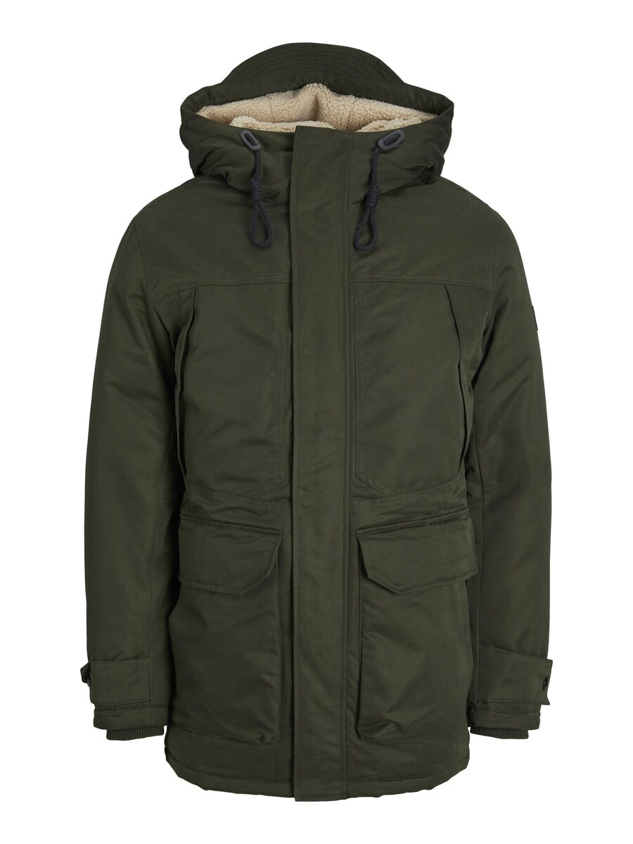 

Парка JACK & JONES Winter Parka Clip, хаки