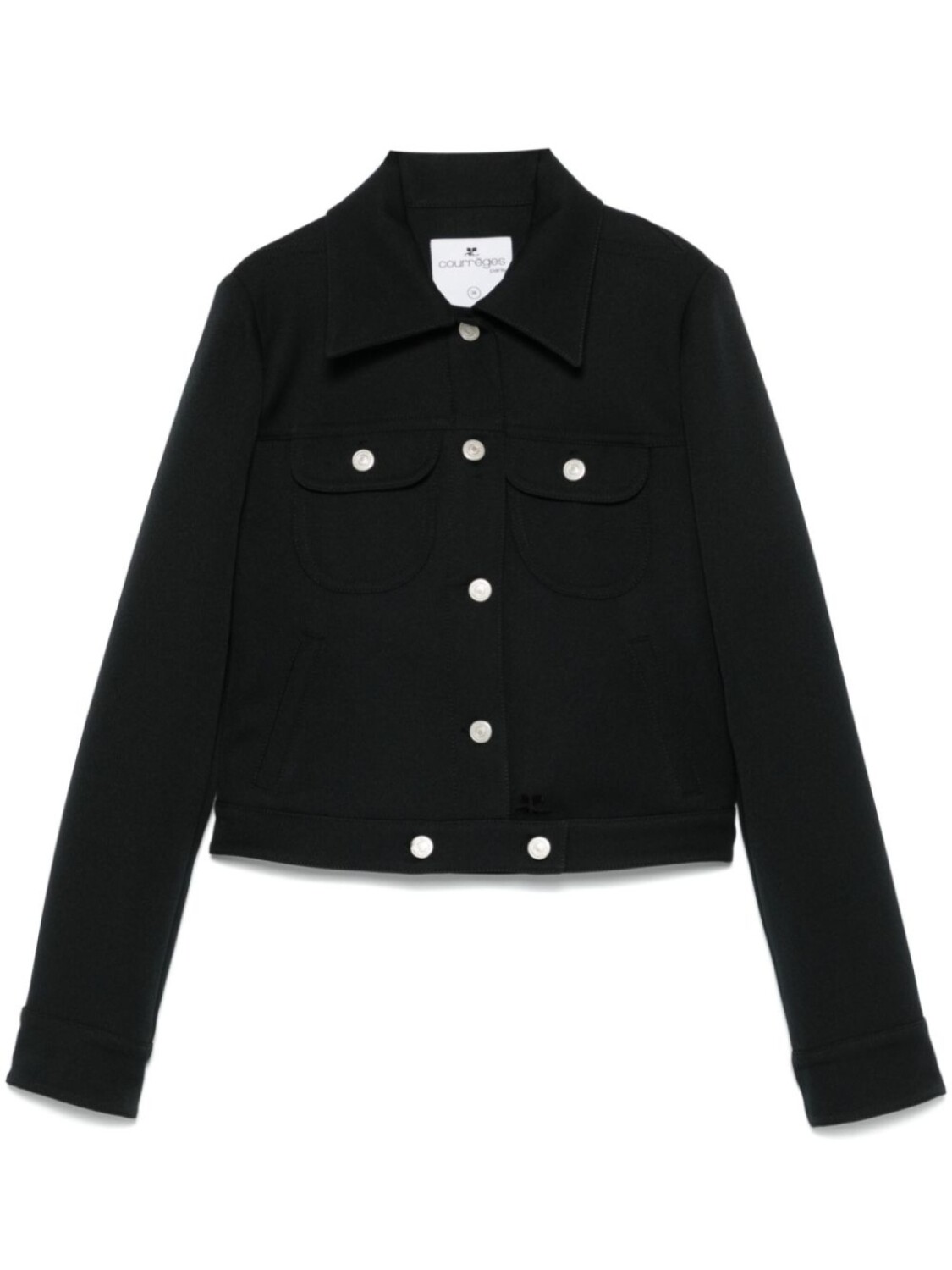 

Твиловая куртка Courrèges, черный