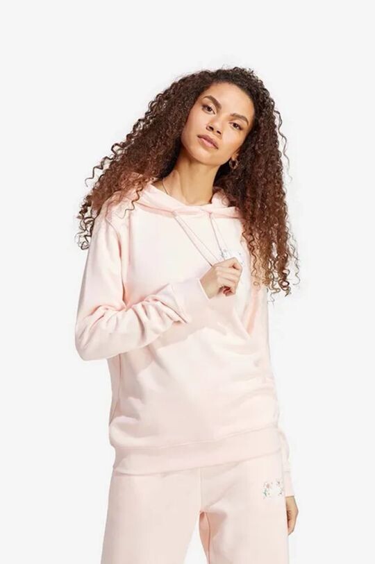 

Толстовка OS из хлопка adidas Originals, розовый