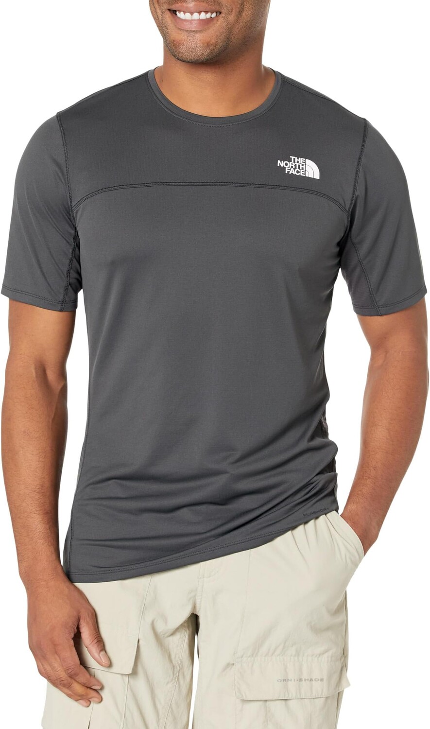 

Санрайзер с коротким рукавом The North Face, цвет Asphalt Grey