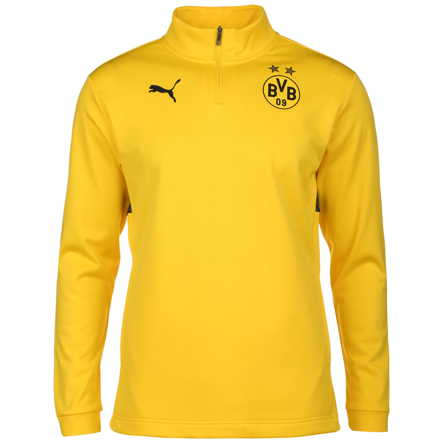 

Толстовка Puma Trainingspullover Borussia Dortmund Prematch 1/4 Zip, желтый