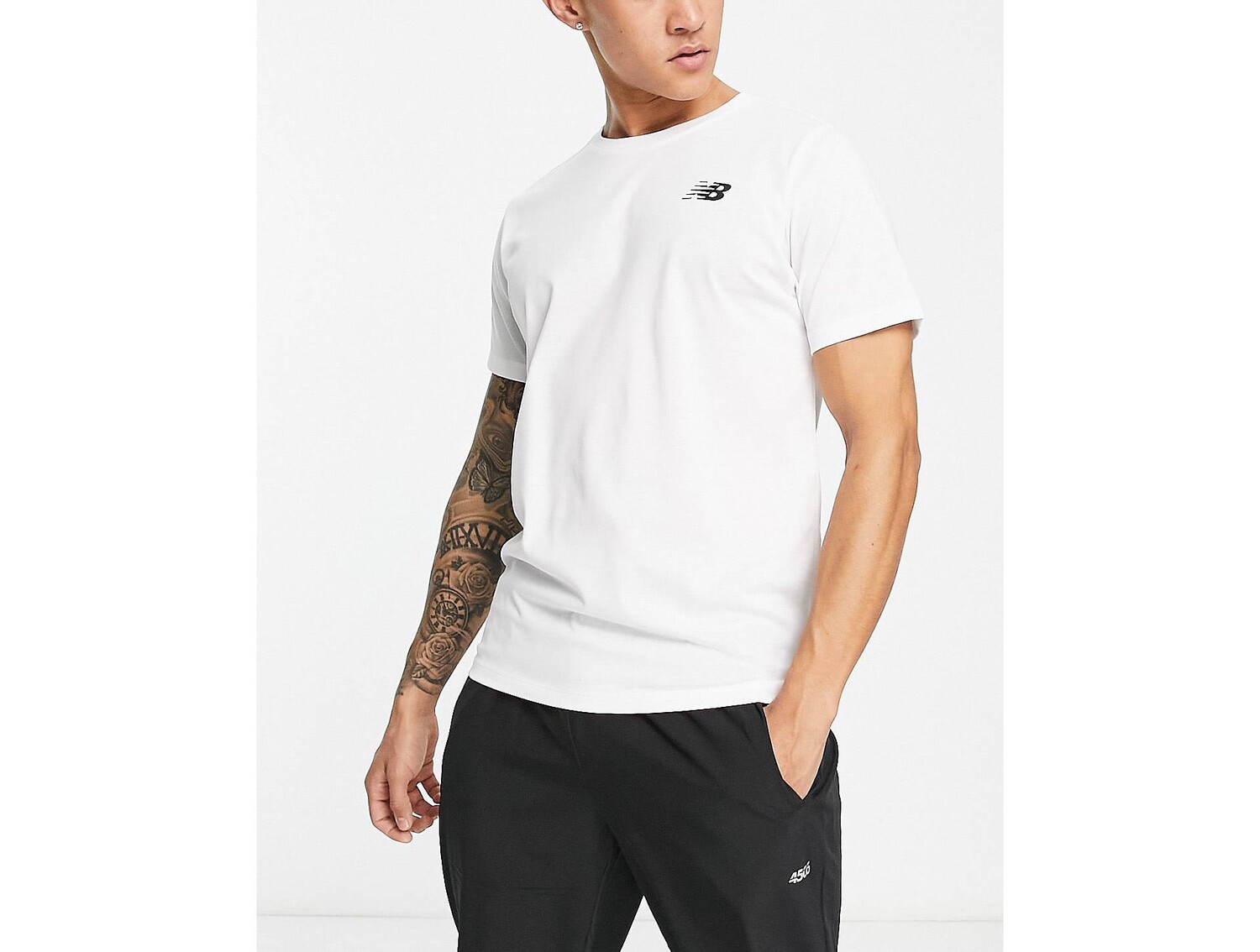 

Белая футболка для тренинга New Balance Heathtech