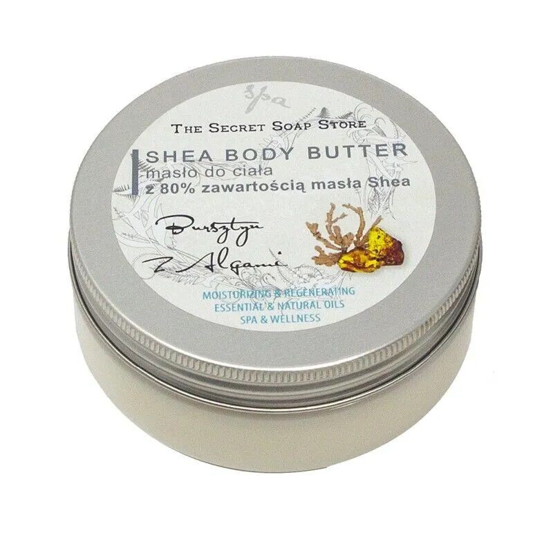 

Янтарное масло для тела с маслом водорослей ши 80% Soap&Friends Shea Body Butter, 200 мл