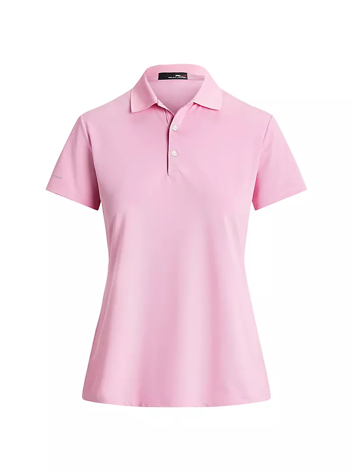 

Футболка-поло из пике Polo Ralph Lauren, цвет flamingo pink