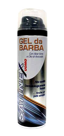 

Гель для бритья Алоэ, 200мл Satinex, Gel da Barba