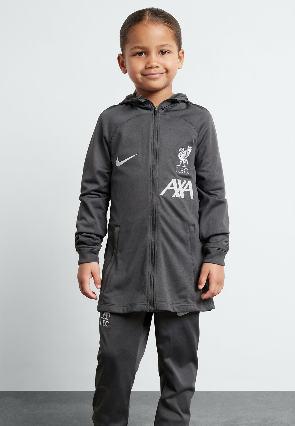 

Спортивный костюм FC LIVERPOOL STRIKE HOODED UNISEX Nike, цвет anthracite/wolf grey