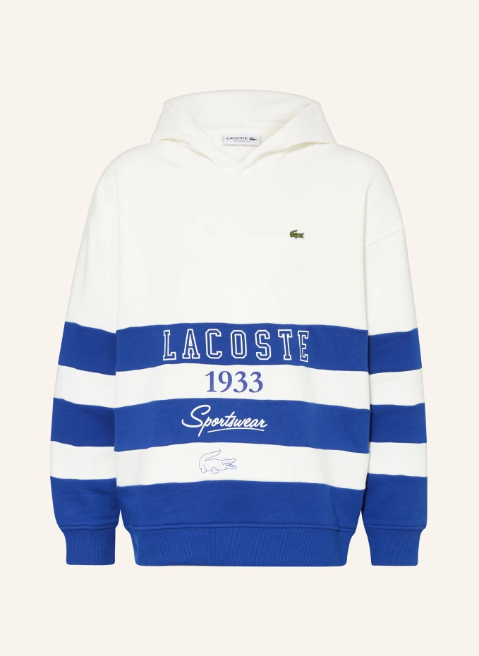 

Толстовка с капюшоном Lacoste, белый