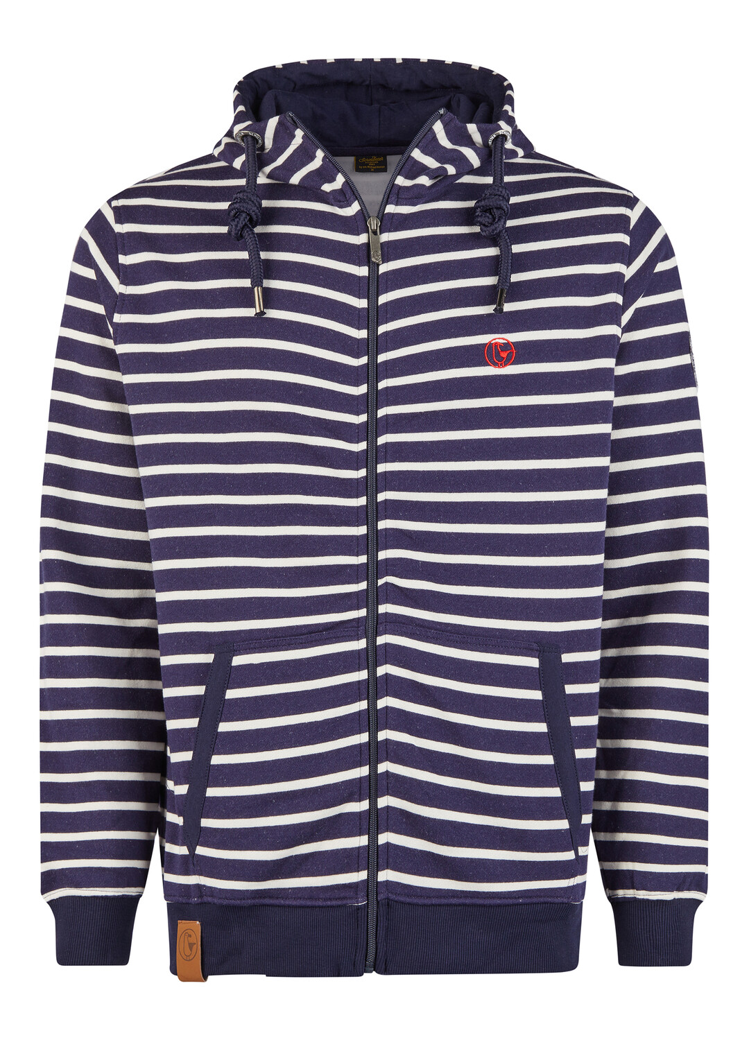 

Толстовка SCHIETWETTER Sweatjacke, цвет navy-weiß