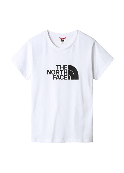 

Белая женская футболка с круглым вырезом The North Face, Белый