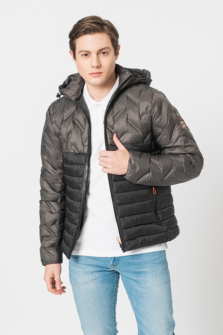 Утепленная зимняя куртка Burator Geo Norway, серый