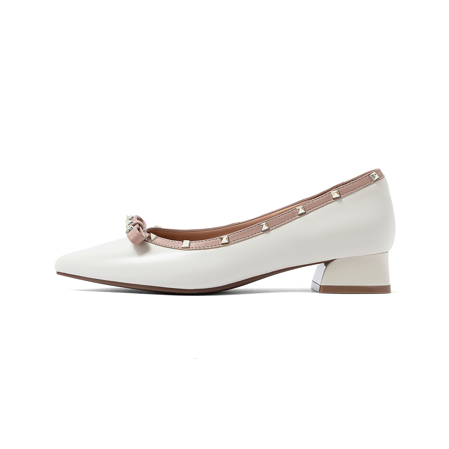 

Туфли женские повседневные Women's Casual Shoes Women's Comely, белый/розовый
