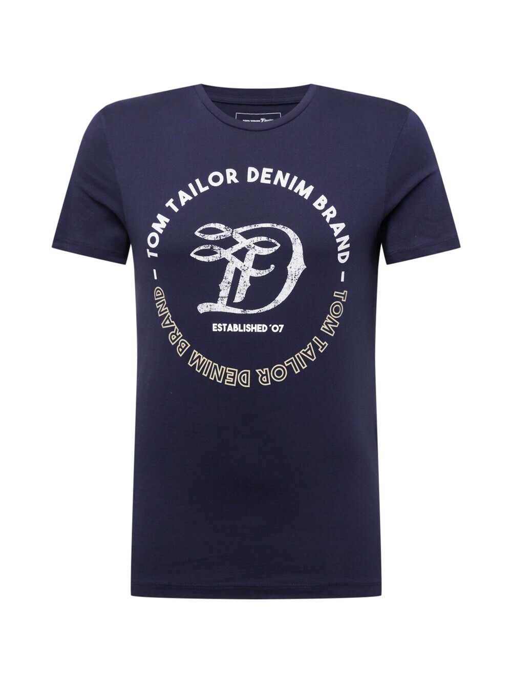 

Футболка TOM TAILOR DENIM, ночной синий