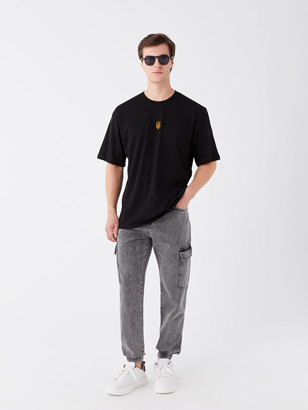 

Мужские джинсовые брюки 780 Jogger LCW Jeans, черное родео, Черный