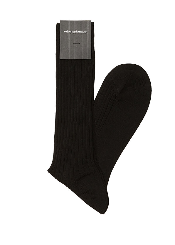 Черные мужские носки Zegna мужские черные носки