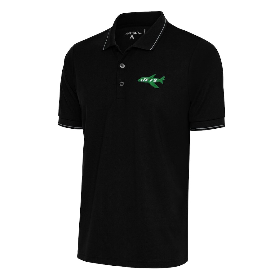 

Поло с коротким рукавом Antigua New York Jets, черный