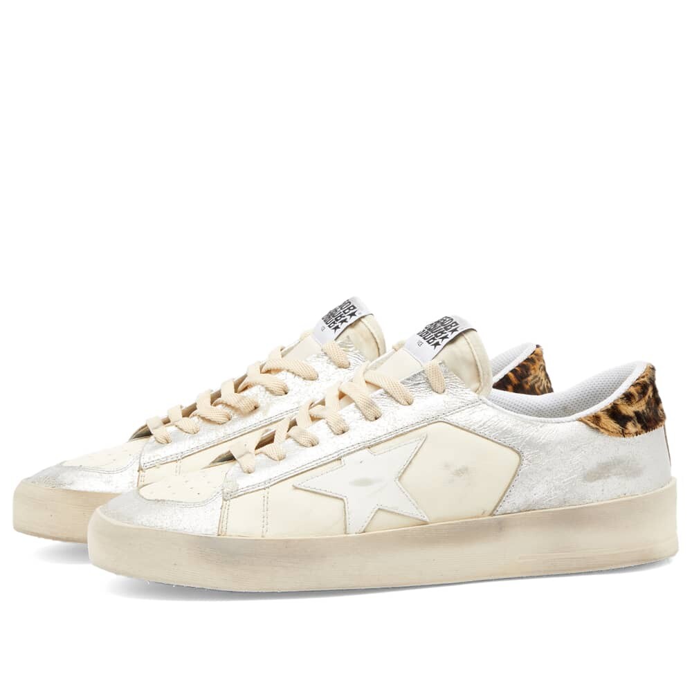 

Кожаные кроссовки Golden Goose Stardan, мультиколор