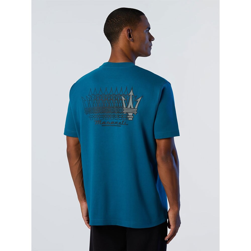 

Футболка с коротким рукавом North Sails Logo Tridente, синий