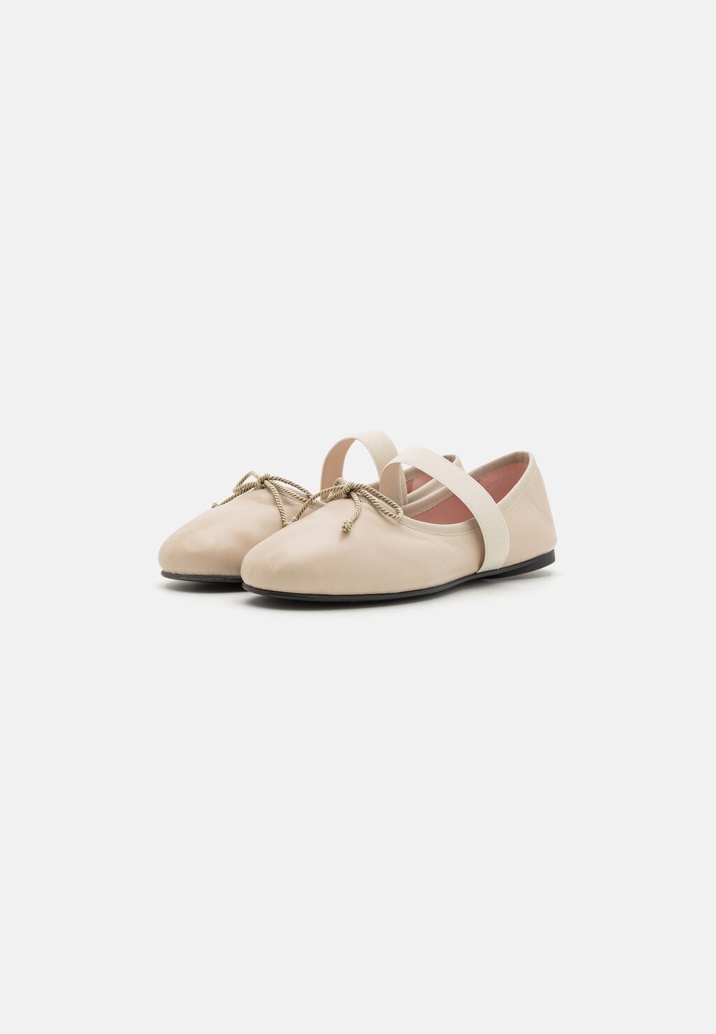 

Балетки с ремешком на щиколотке Lea Pretty Ballerinas, кремовый