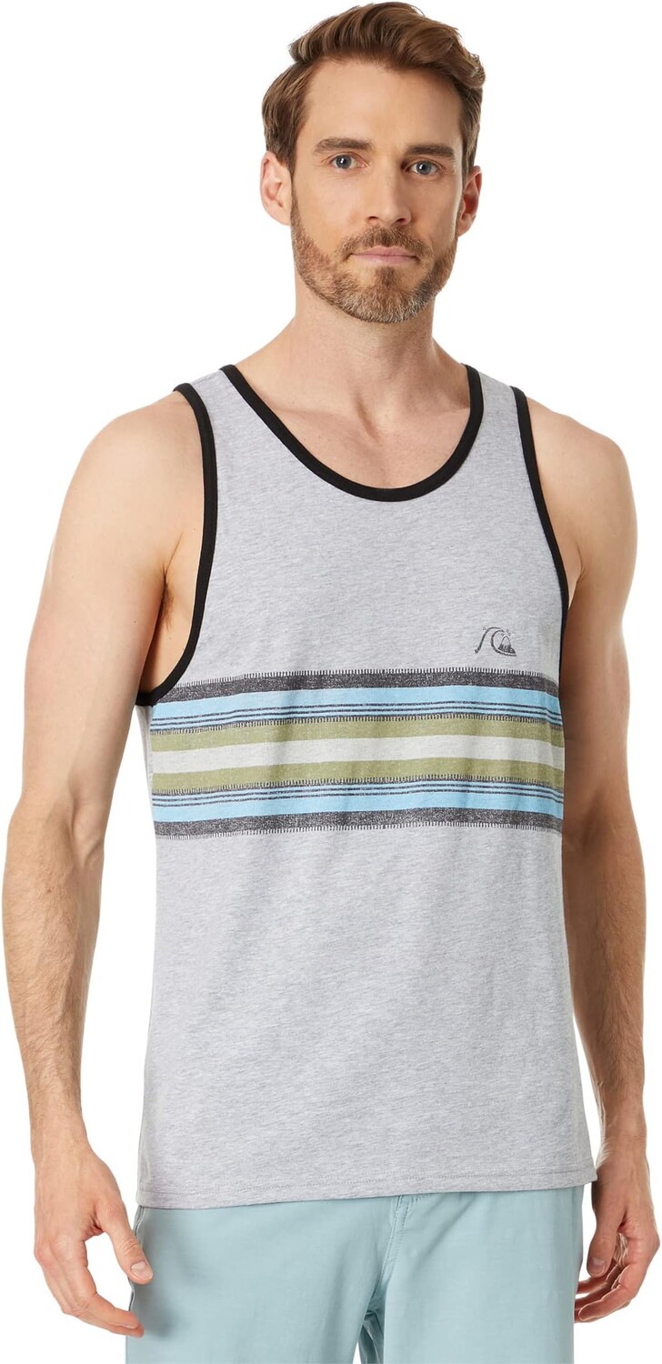 

Майка Everyday Stripe Tank Quiksilver, цвет Athletic Heather