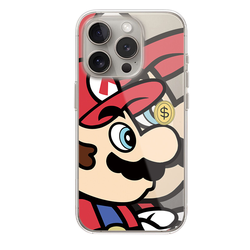

Чехол для телефона Victory Charge, Sc magnetic shell-clear-sq money mario