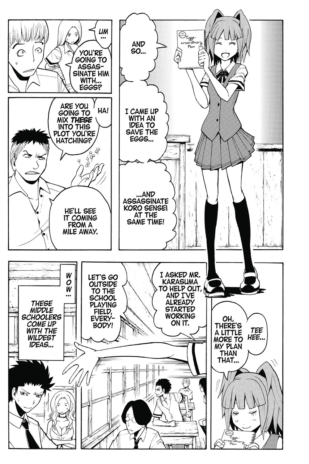 

Манга Assassination Classroom Manga Volume 10