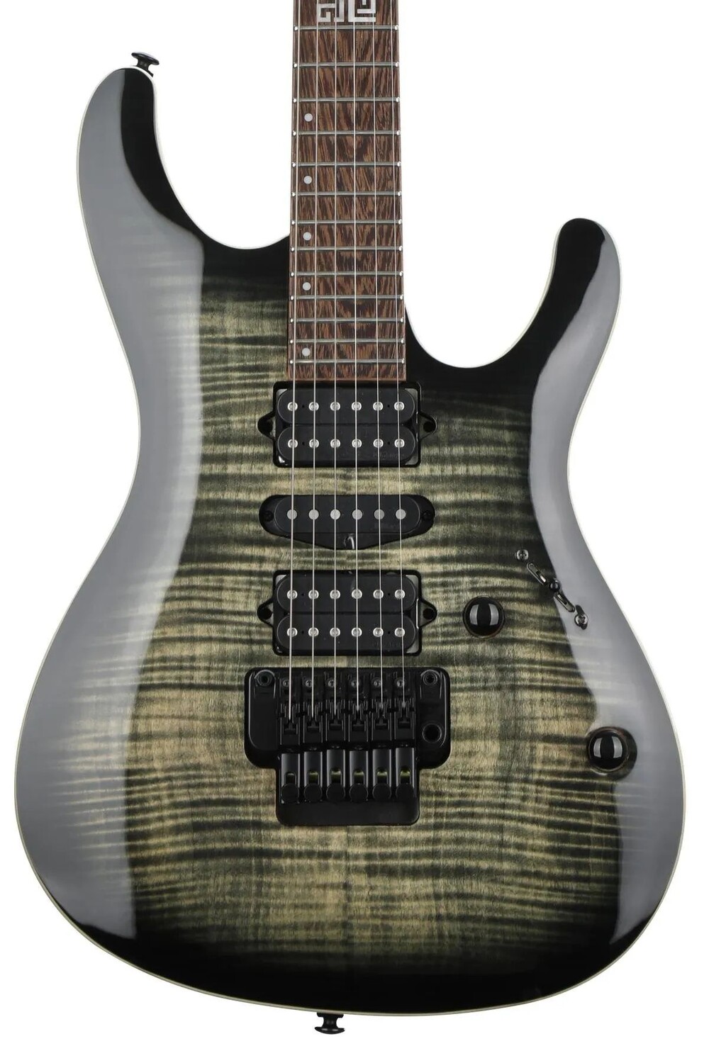 

Ibanez Kiko Loureiro Signature KIKO10P — прозрачный серый взрыв