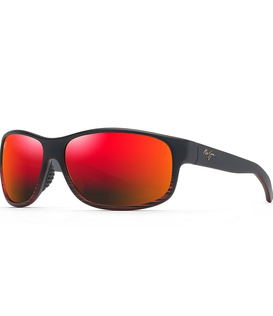 

Солнцезащитные очки Maui Jim Kaiwi Channel PolarizedPlus2 с оберткой 62 мм, черный