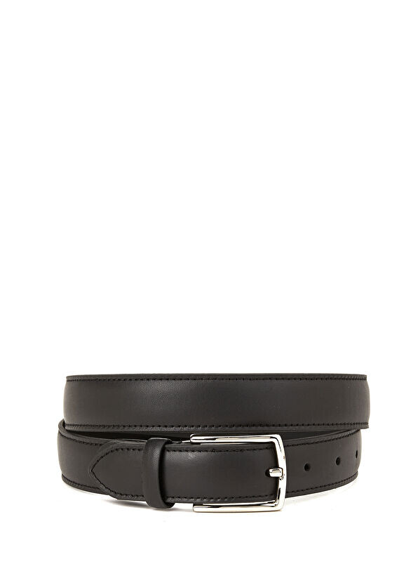 

Мужской кожаный ремень Beymen Collection, черный