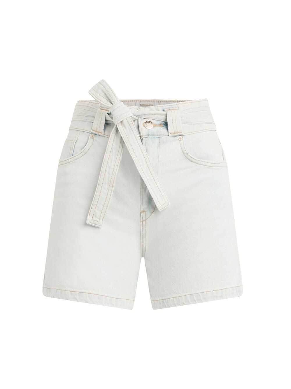 

Универсальные джинсовые шорты с завязками на талии Hudson Jeans