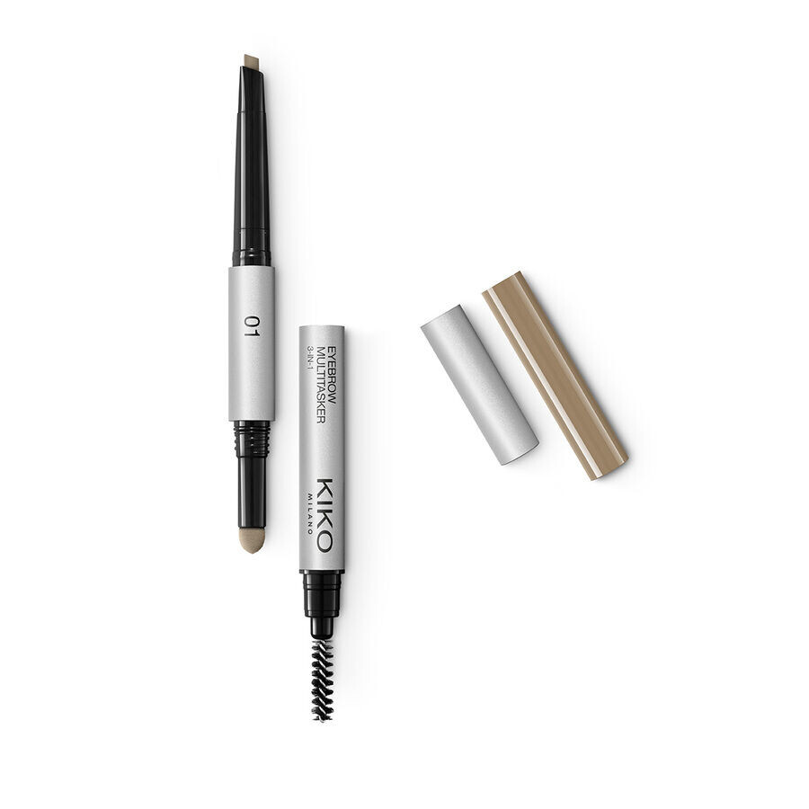 

Многофункциональный карандаш для бровей светлый блонд Kiko Milano Eyebrow Multitasker 3-In-1, 0,4 гр