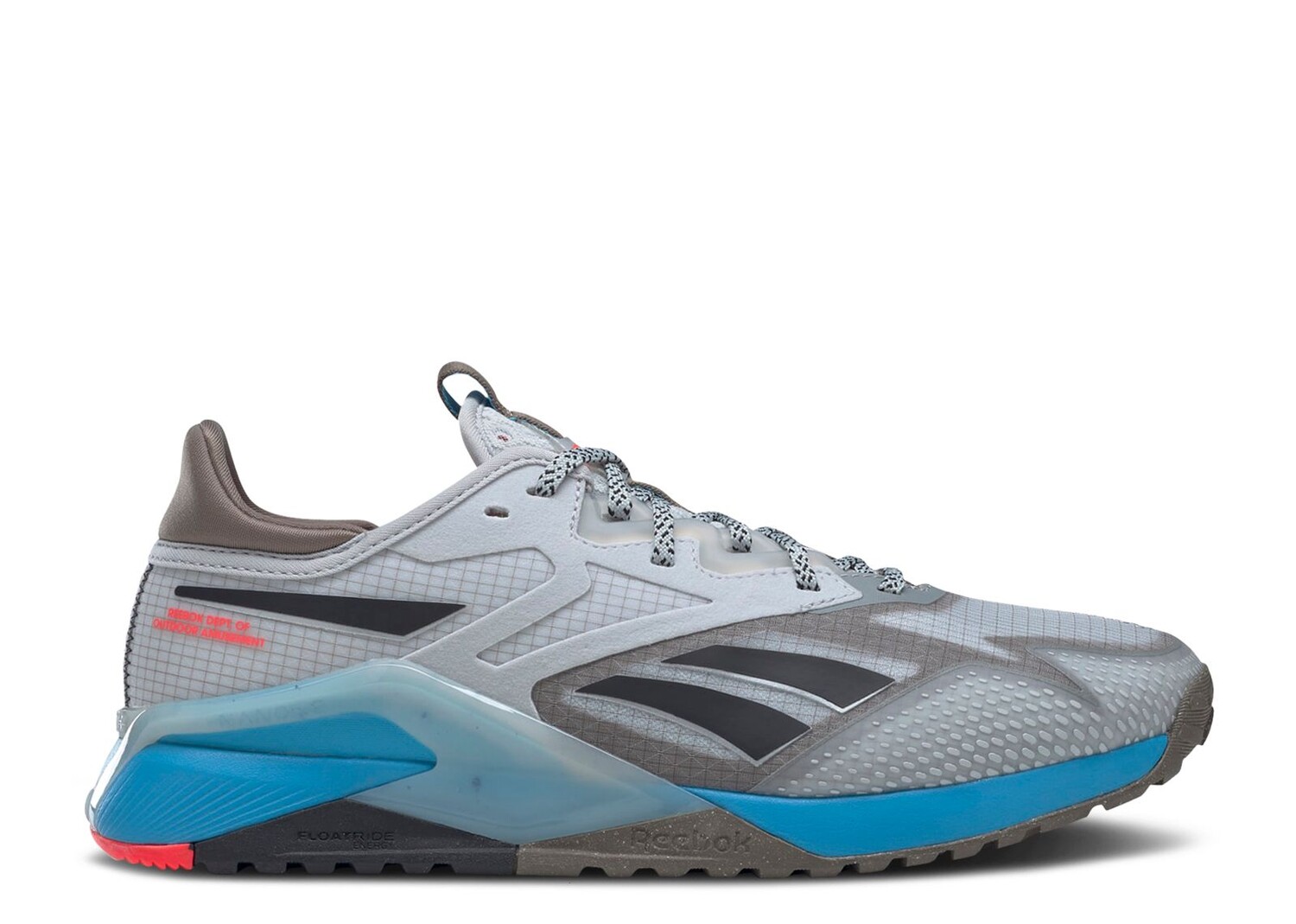 

Кроссовки Reebok Nano X2 Tr Adventure 'Grey Radiant Aqua', серый