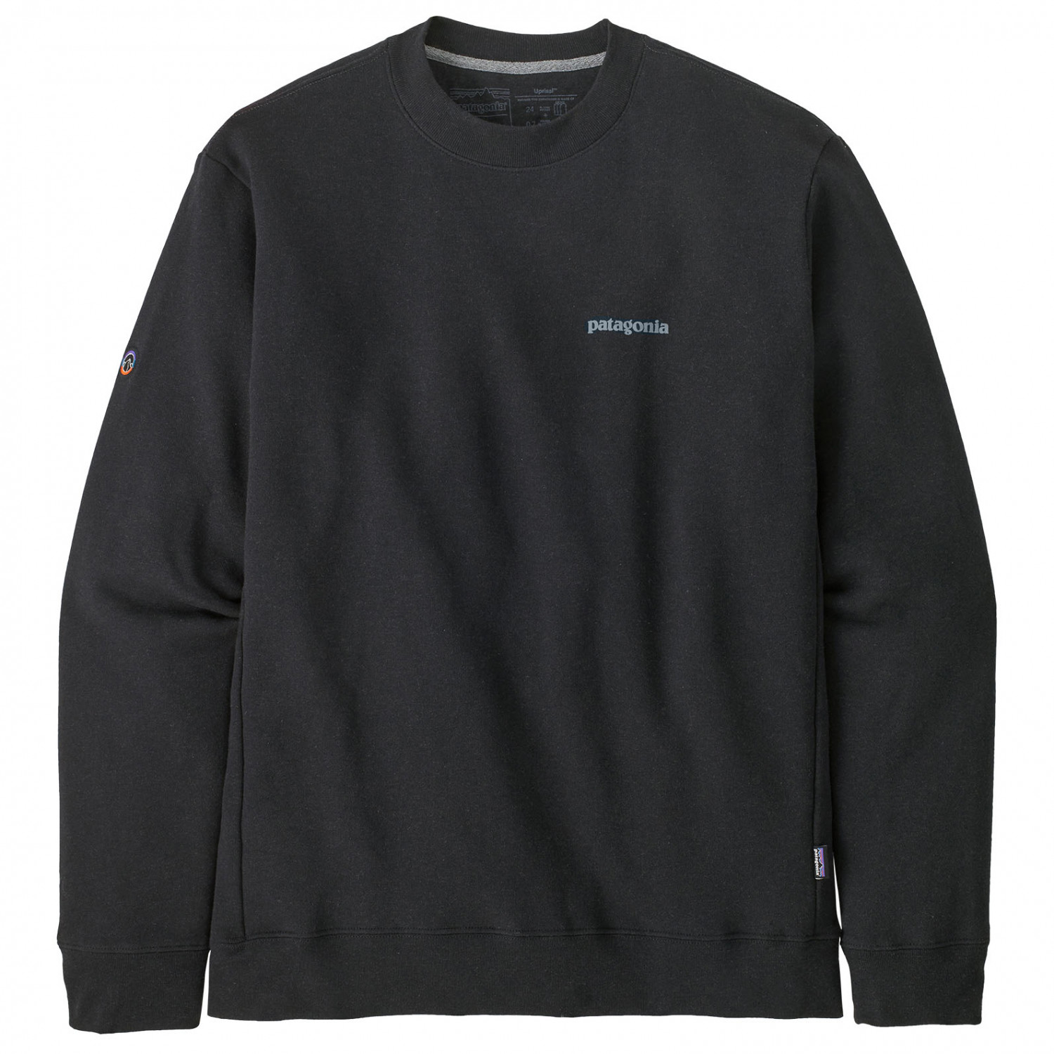 цена Пуловер Patagonia Fitz Roy Icon Uprisal Crew Sweatshirt, цвет Ink Black