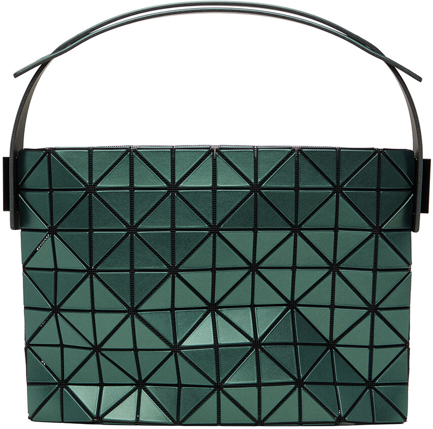 

Зеленая металлическая сумка Baguette Темная BAO BAO ISSEY MIYAKE