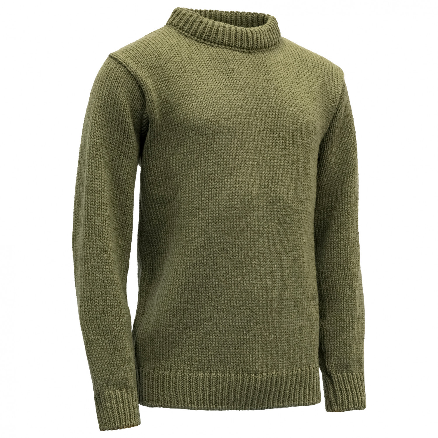 

Шерстяной свитер Devold Nansen Crew Neck, оливковый