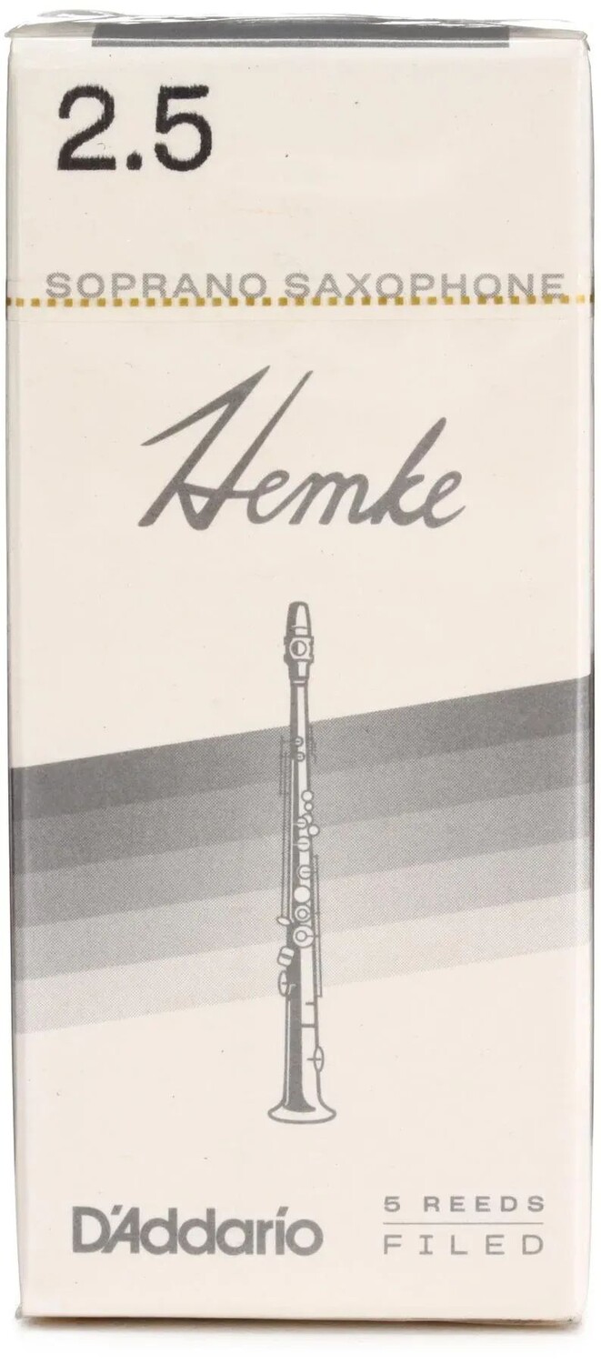 

D'Addario RHKP5SSX250 — трости для сопрано-саксофона Frederick L. Hemke — 2,5 (5 шт. в упаковке)