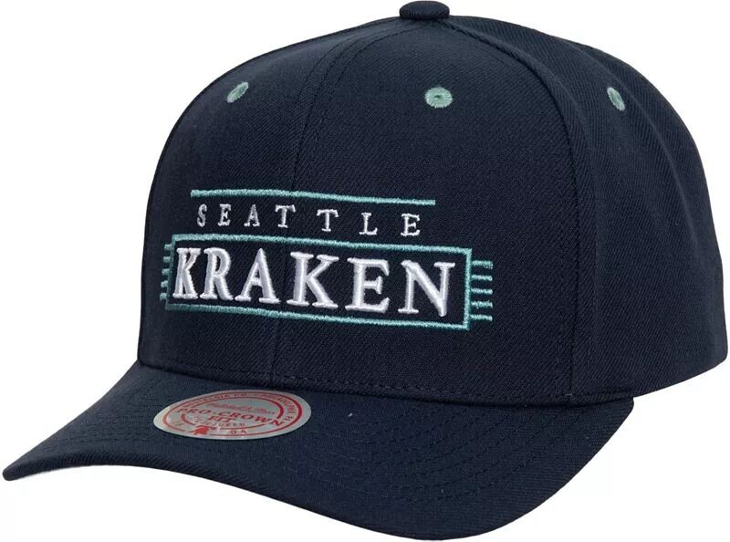 

Регулируемая кепка Mitchell & Ness Seattle Kraken Lofi Snapback