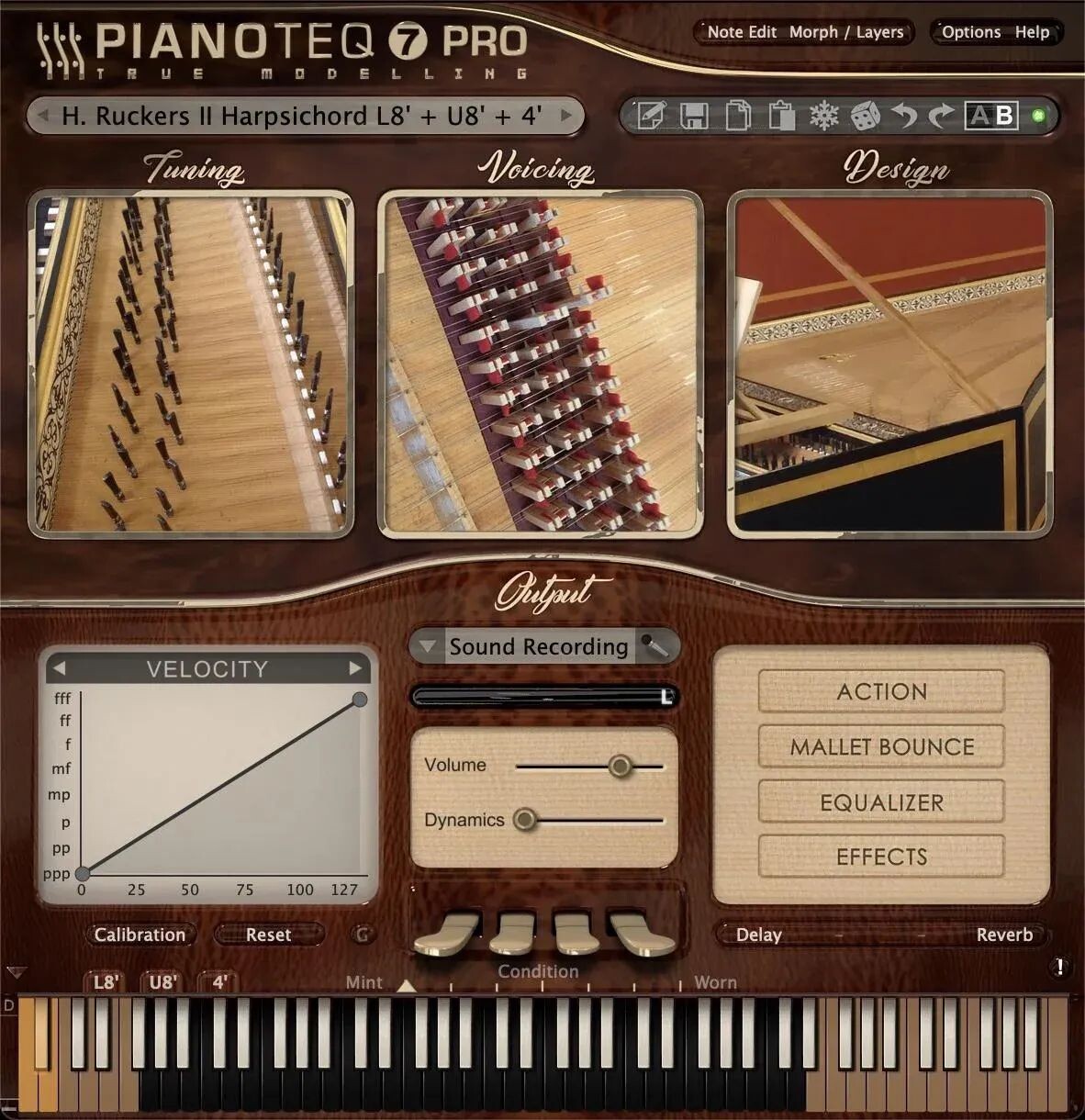 

Пакет инструментов MODARTT Harpsichord для Pianoteq