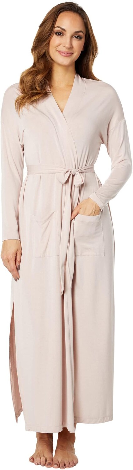 

Халат Luxe Milk Jersey Duster Robe Barefoot Dreams, цвет Faded Rose