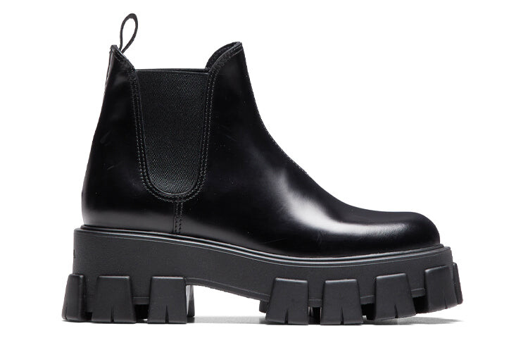 

Ботинки женские Prada Monolith, чёрный