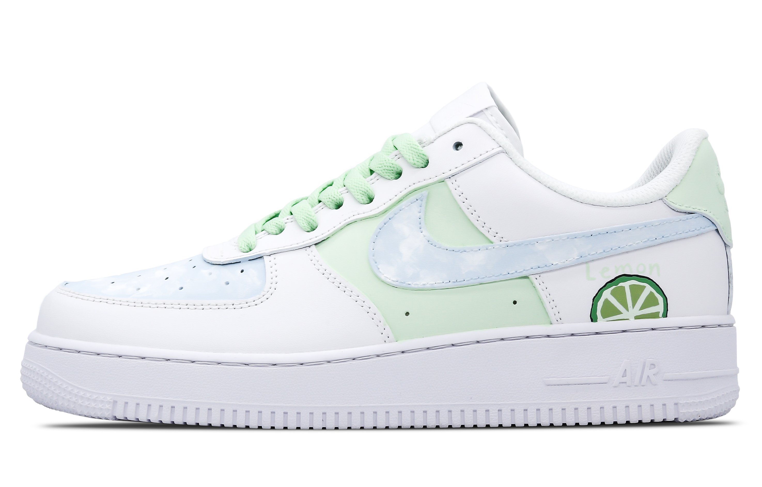 

Мужские кроссовки для скейтбординга Nike Air Force 1 Low, светло-зеленый