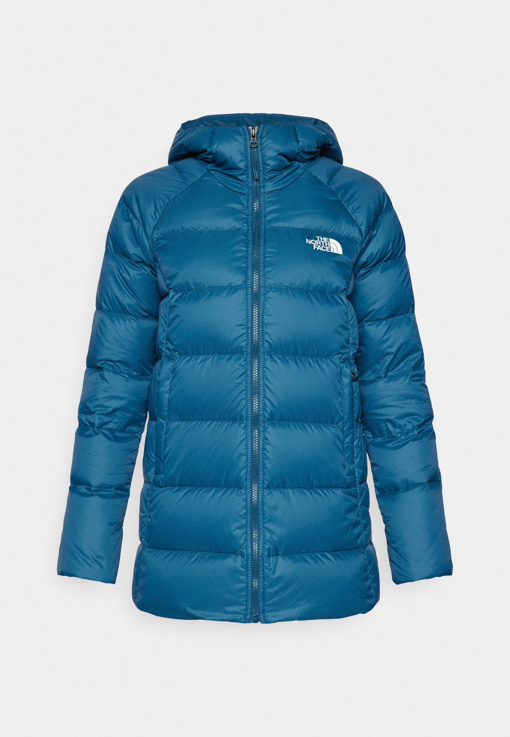 

Пуховое пальто HYALITE The North Face, темно-синий