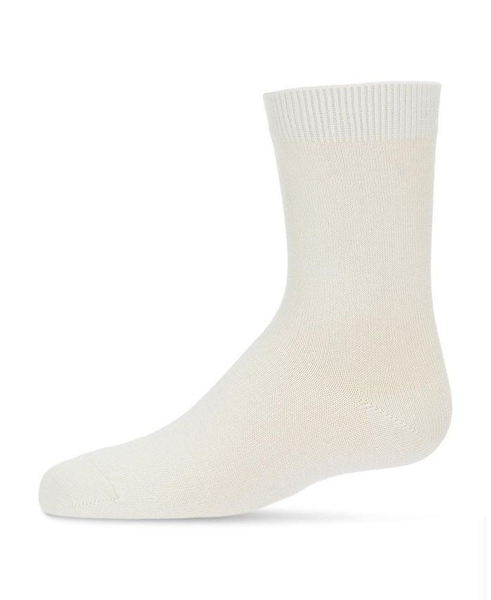 мужские носки new york rayon from bamboo novelty crew socks memoi Базовые мягкие носки из бамбуковой смеси для новорожденных MeMoi, белый