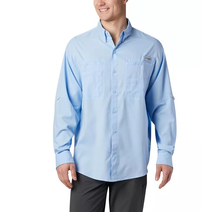 

Мужская рубашка с длинным рукавом Columbia PFG Tamiami II, синий